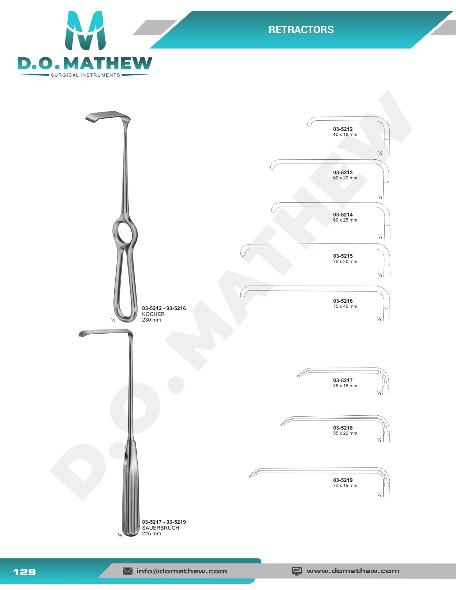  Hooks, Retractors, Spatulas, Spreaders, Abdominal Retractors
